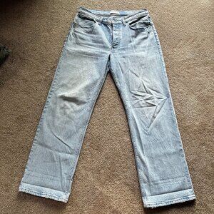 Women's Abercrombie 90's baggy low rise jeans, size 10/30
